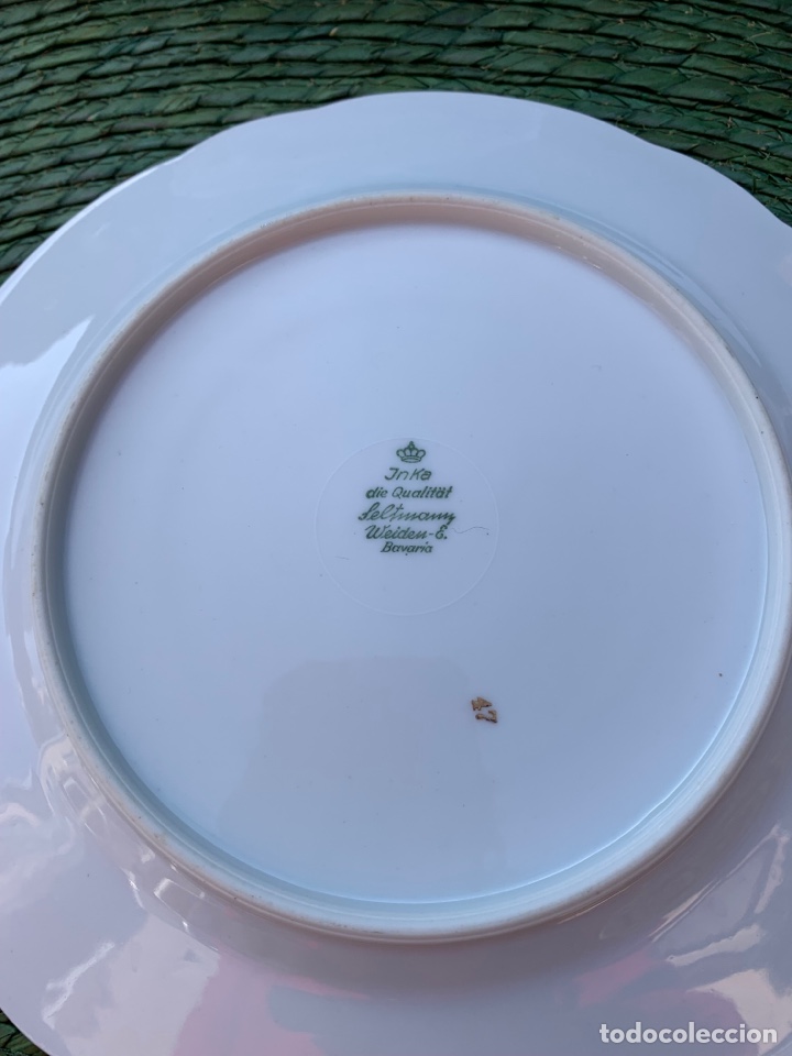 Antig&uuml;edades: Platos de postre porcelana de Bavaria - Foto 3