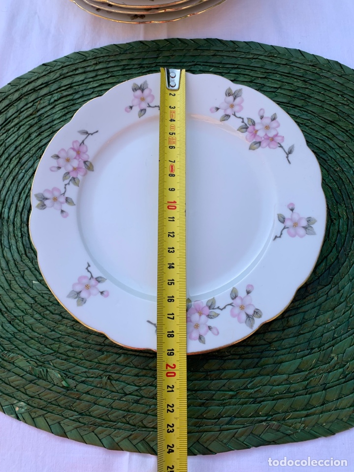 Antig&uuml;edades: Platos de postre porcelana de Bavaria - Foto 4