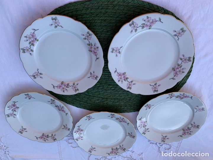 Antig&uuml;edades: Platos de postre porcelana de Bavaria - Foto 5