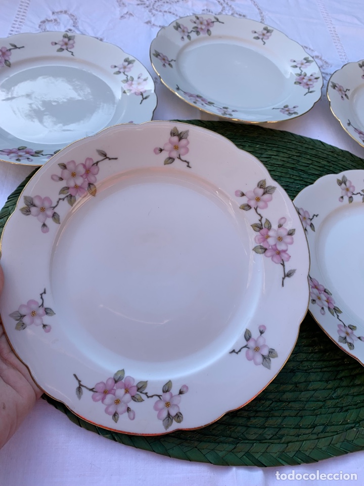 Antig&uuml;edades: Platos de postre porcelana de Bavaria - Foto 6