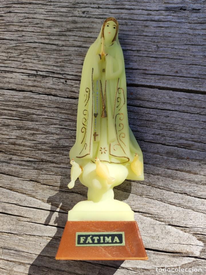 Antig&uuml;edades: Virgen reflectante F&aacute;tima - Foto 1