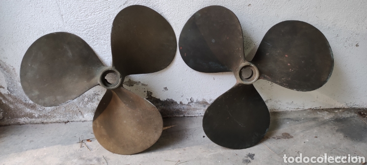 Antig&uuml;edades: Helice de barco bronce - Foto 1