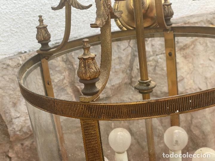 Antig&uuml;edades: Peculiar l&aacute;mpara antigua - Foto 3