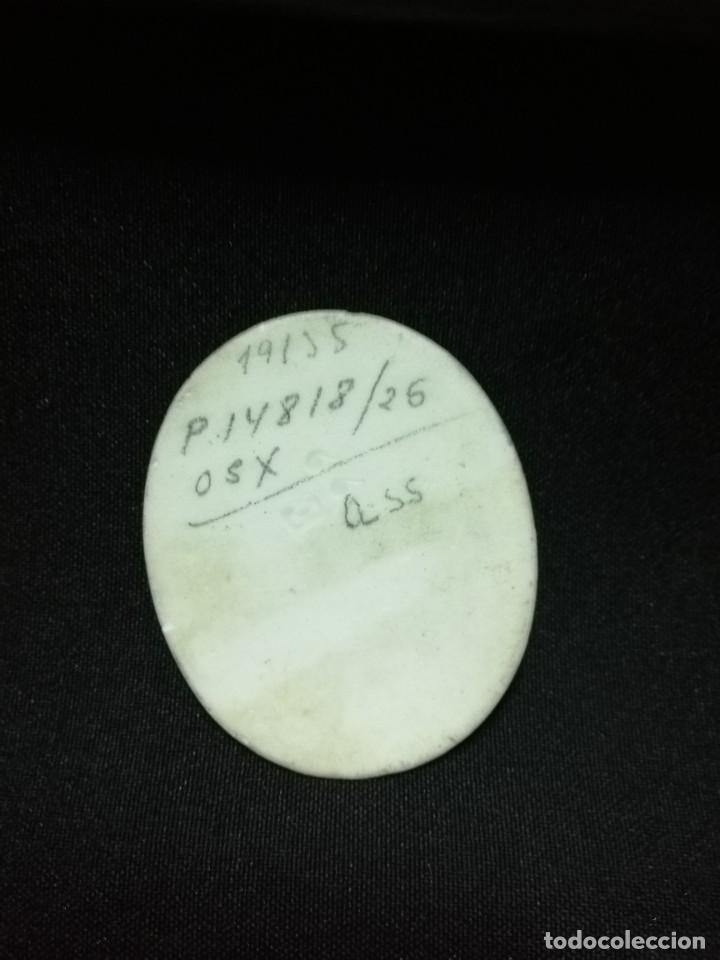 Antig&uuml;edades: PLACA DE PORCELANA PINTADA S. XIX - Foto 6