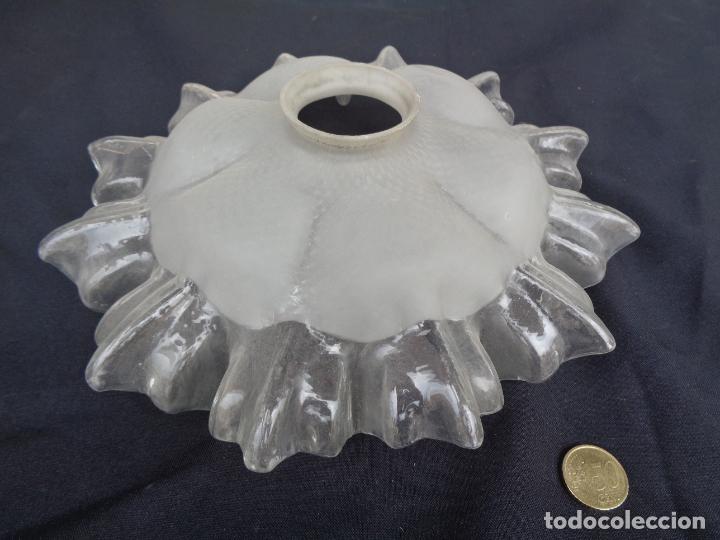 Antig&uuml;edades: ANTIFUA TULIPA DE PLATO RIZADA - Foto 5