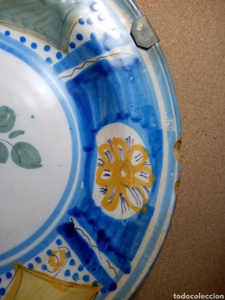 Antig&uuml;edades: Plato ceramica. - Foto 3