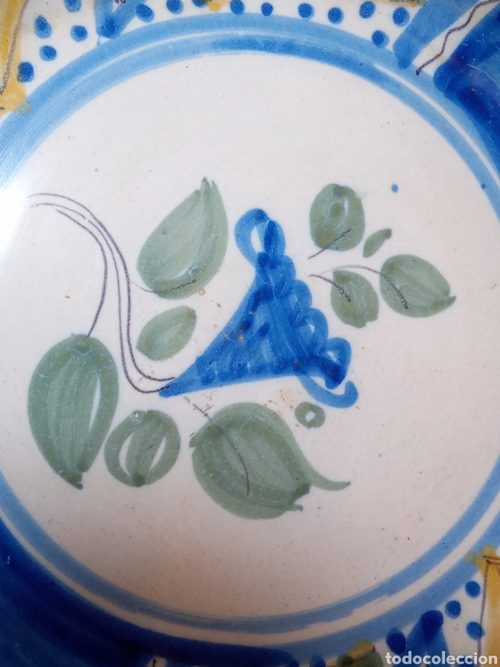 Antig&uuml;edades: Plato ceramica. - Foto 4