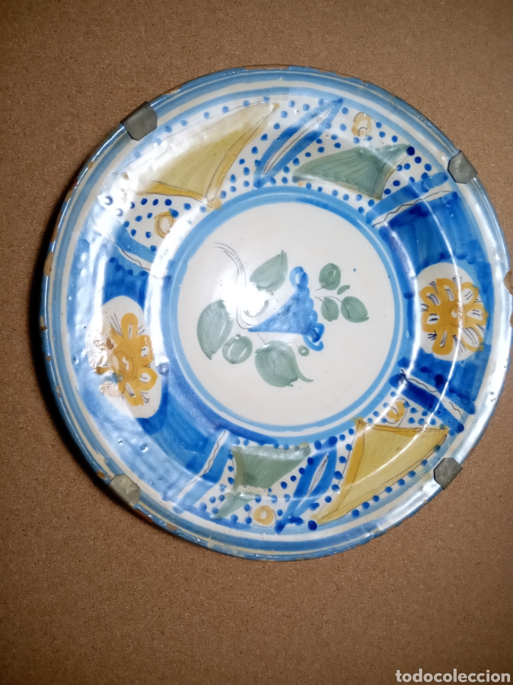 Antig&uuml;edades: Plato ceramica. - Foto 2