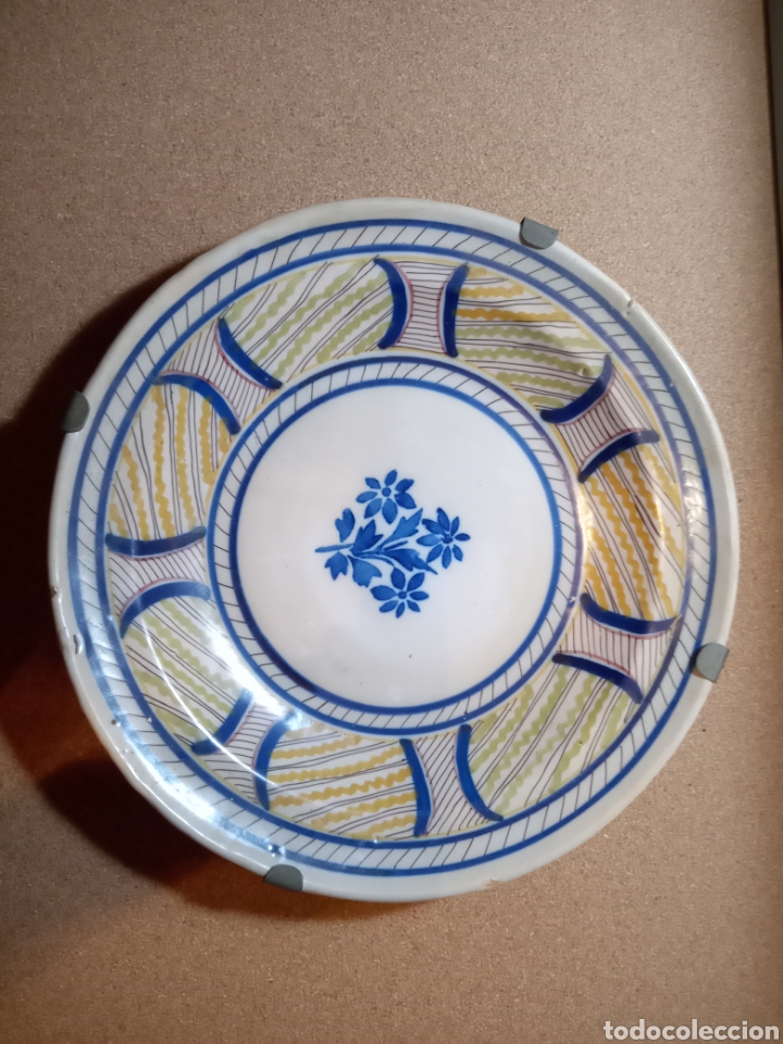 Antig&uuml;edades: Plato ceramica - Foto 1