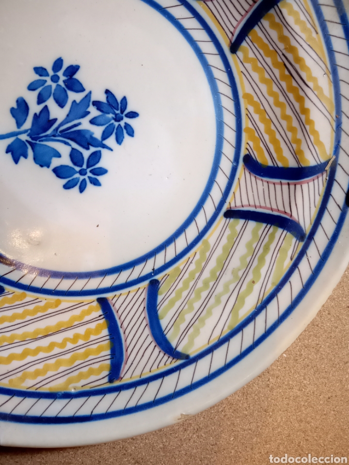 Antig&uuml;edades: Plato ceramica - Foto 4