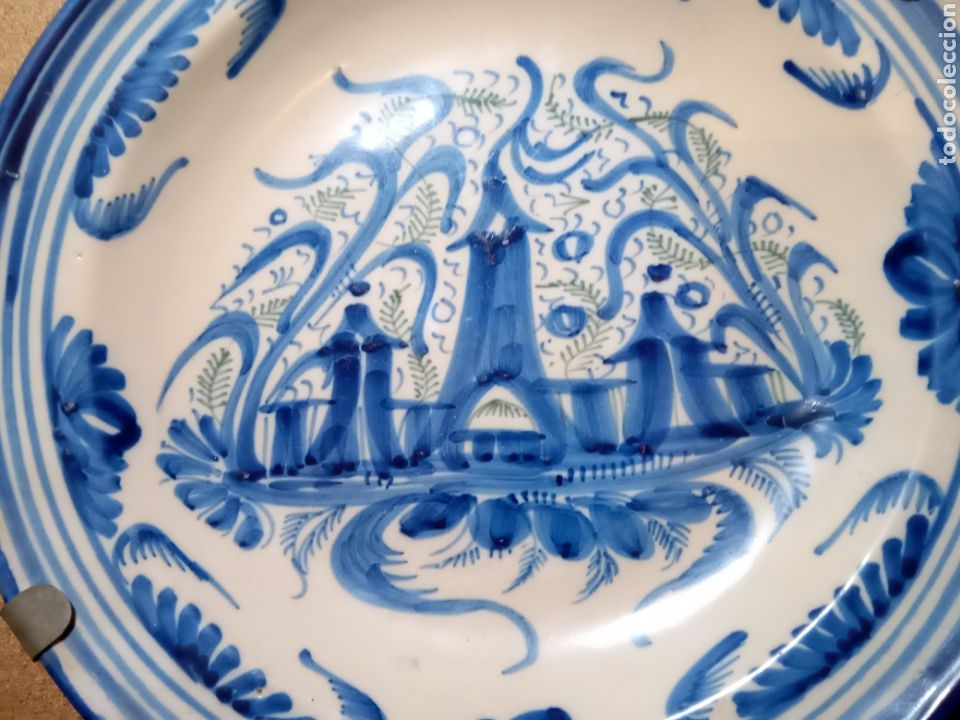 Antig&uuml;edades: Plato ceramica - Foto 2