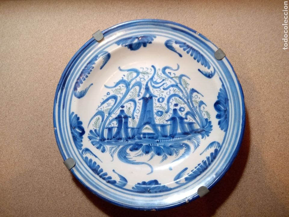 Antig&uuml;edades: Plato ceramica - Foto 1