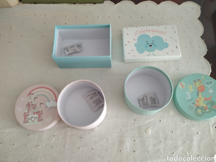 Antig&uuml;edades: Cajas co.pradas en boutique del bebe - Foto 4