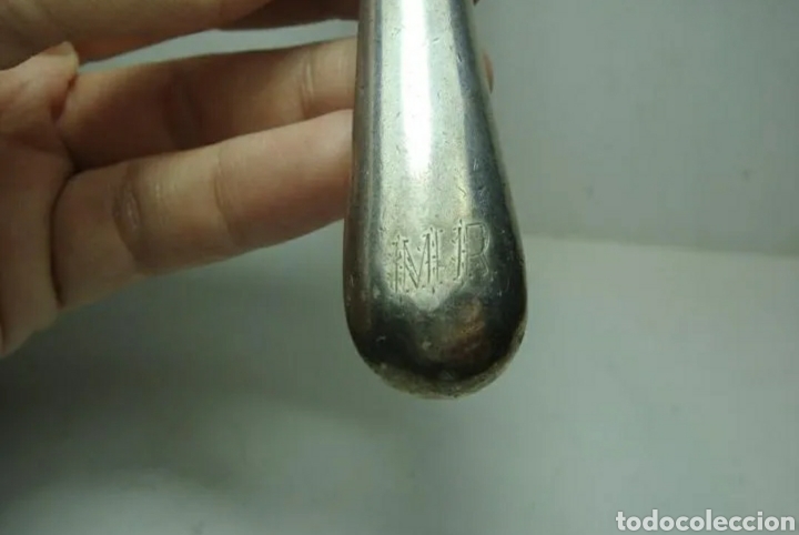 Antig&uuml;edades: Cuchillo de plata de Meneses con contrastes - Foto 2