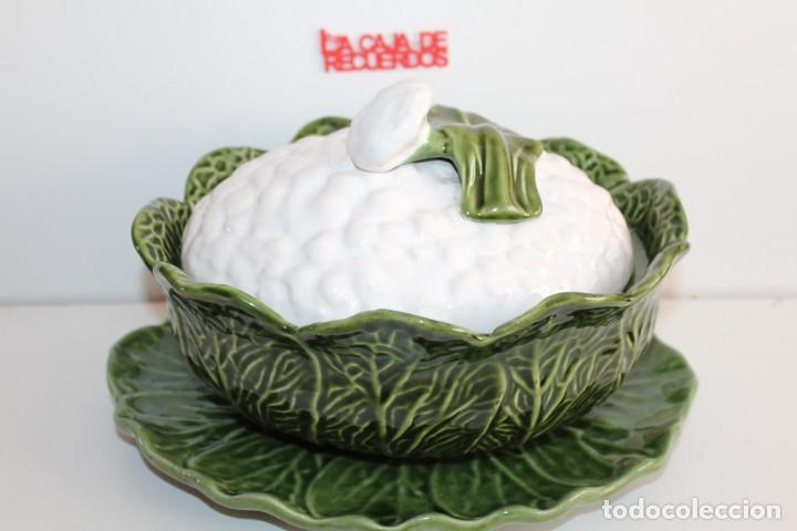 Antig&uuml;edades: SOPERA COLIFLOR - REPOLLO - COLL - MARCADA 500 - Foto 1
