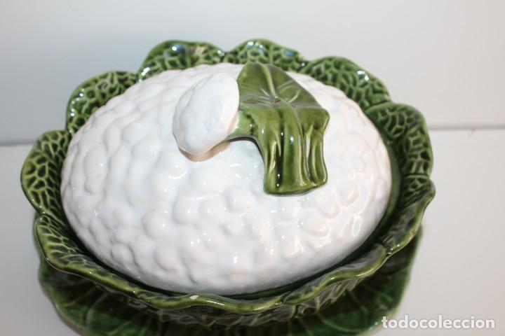 Antig&uuml;edades: SOPERA COLIFLOR - REPOLLO - COLL - MARCADA 500 - Foto 4
