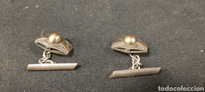 Antig&uuml;edades: Gemelos ba&ntilde;o de plata y oro - Foto 3