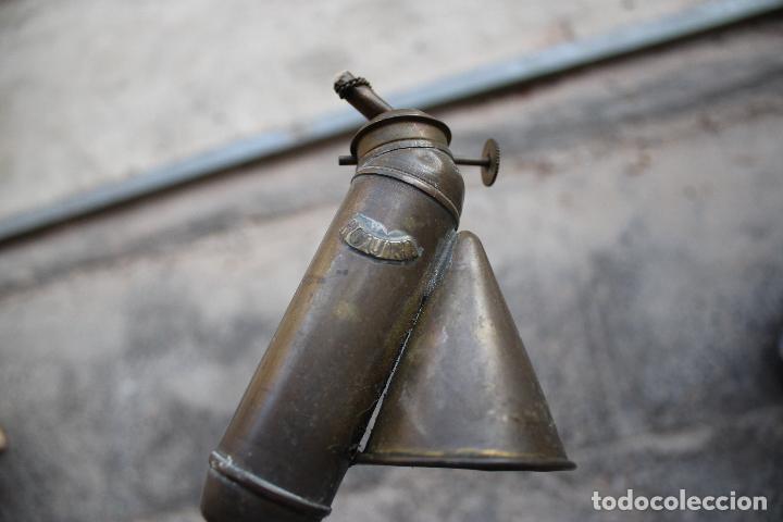 Antig&uuml;edades: antigua lampara de roura - Foto 3