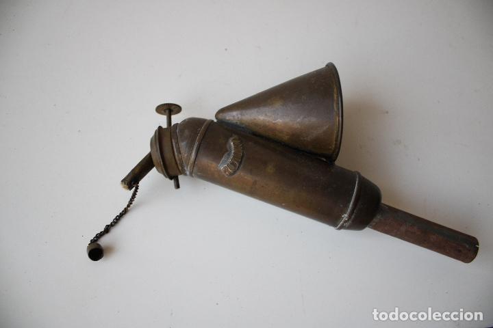 Antig&uuml;edades: antigua lampara de roura - Foto 1