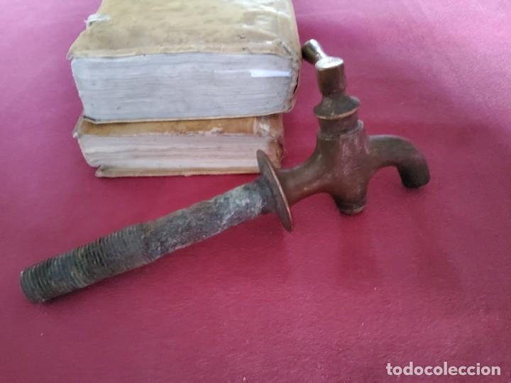 Antig&uuml;edades: GRIFO ANTIGUO DE BRONCE - Foto 5