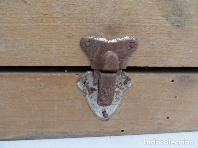 Antig&uuml;edades: ANTIGUA CAJA DE MADERA PARA HERRAMIENTAS. - Foto 4