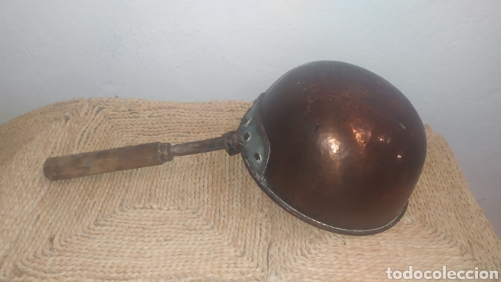 Antig&uuml;edades: Cacerola de cobre antiguo - Foto 3