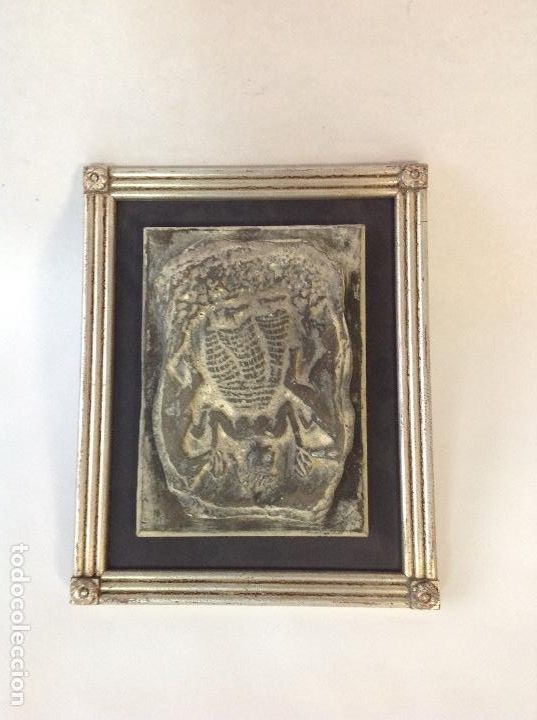 Antig&uuml;edades: Relieve arqueol&oacute;gico enmarcado. - Foto 1