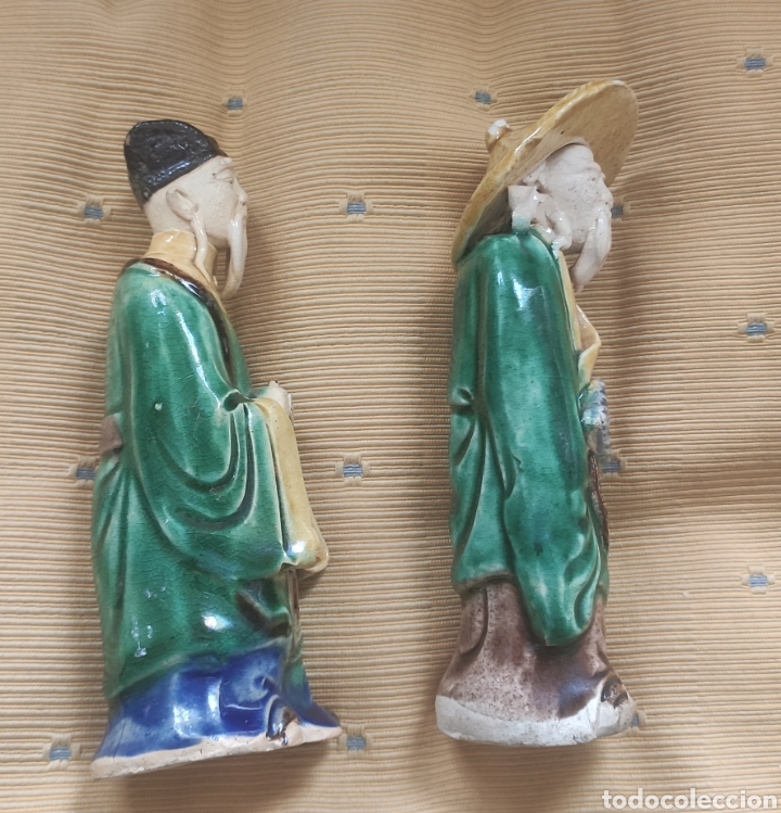 Antig&uuml;edades: Figuras cer&aacute;mica china (2) - Foto 5