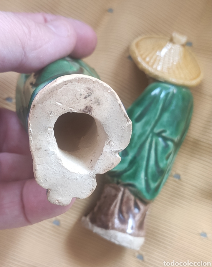Antig&uuml;edades: Figuras cer&aacute;mica china (2) - Foto 2
