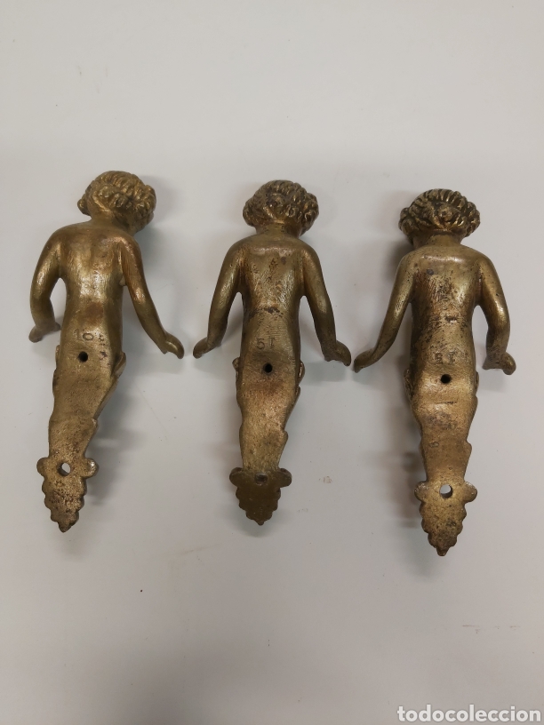 Antig&uuml;edades: Figuras bronce l&aacute;mpara candelabro - Foto 5