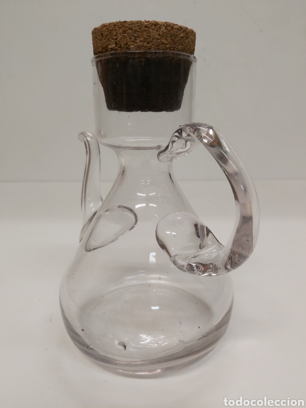 Antig&uuml;edades: Aceitera cristal - Foto 2