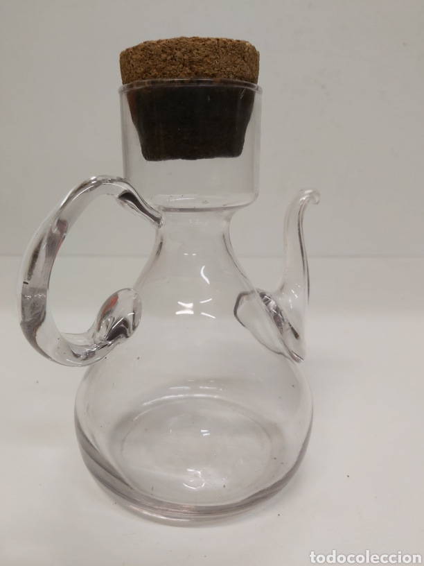 Antig&uuml;edades: Aceitera cristal - Foto 3