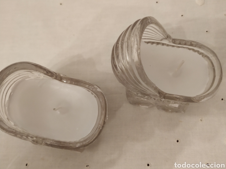 Antig&uuml;edades: Velas con forma de cochecito bebe - Foto 3