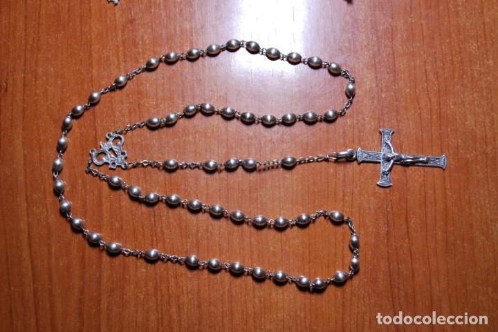 Antig&uuml;edades: ROSARIO de plata . - Foto 1
