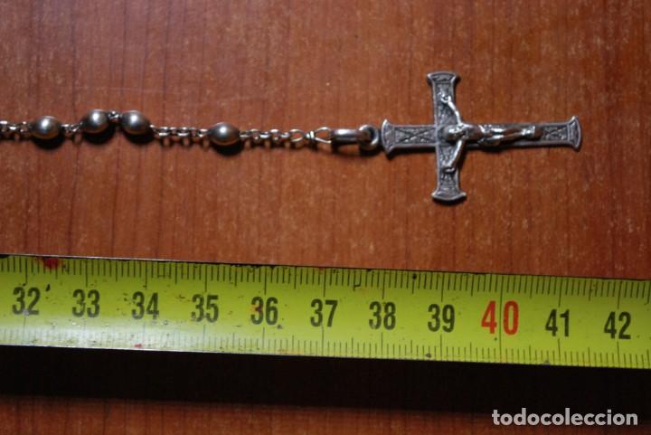 Antig&uuml;edades: ROSARIO de plata . - Foto 7
