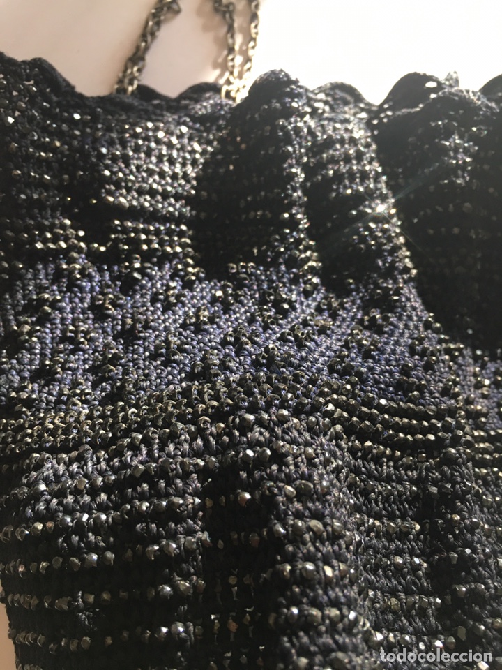 Antig&uuml;edades: Bolso limosnera azabaches. SXIX finales - Foto 6