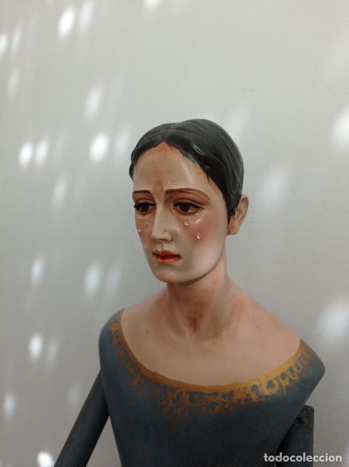 Antig&uuml;edades: Virgen candelero vestir - Foto 2