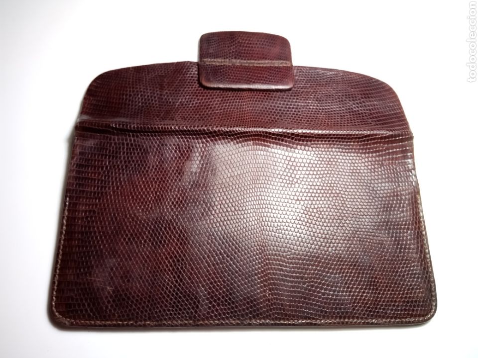 Antig&uuml;edades: Cartera piel de serpiente - Foto 4
