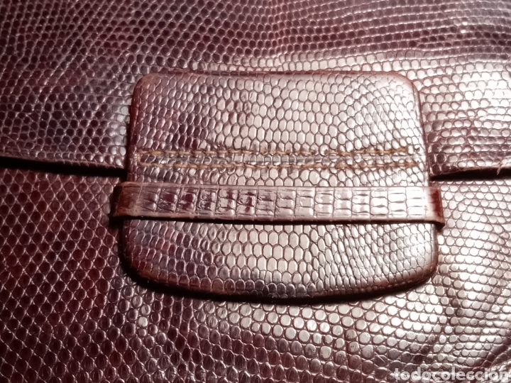 Antig&uuml;edades: Cartera piel de serpiente - Foto 5