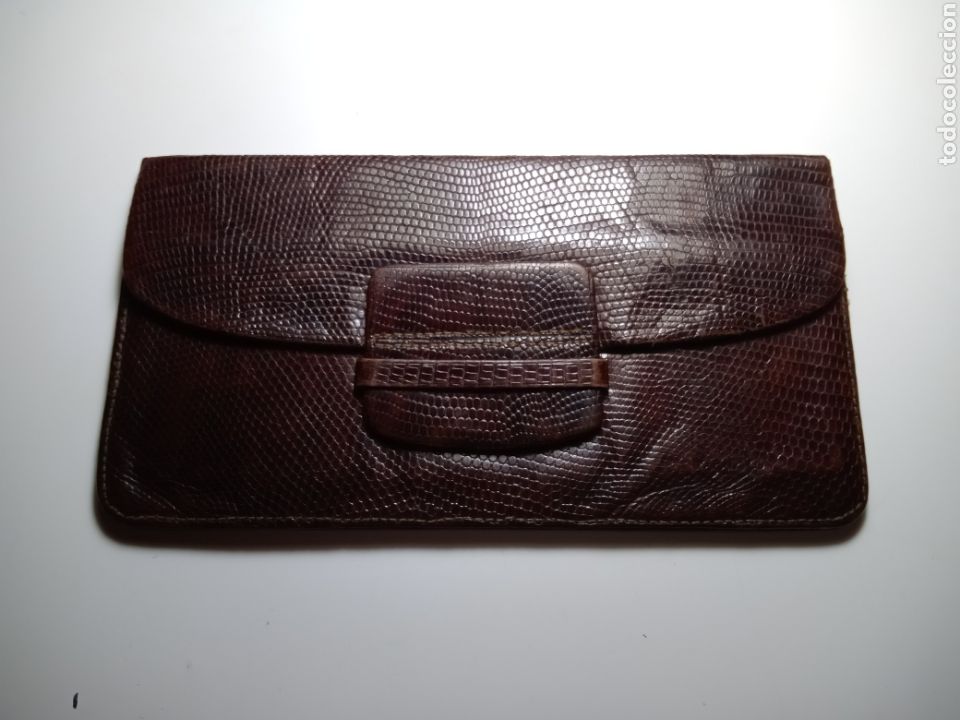 Antig&uuml;edades: Cartera piel de serpiente - Foto 1