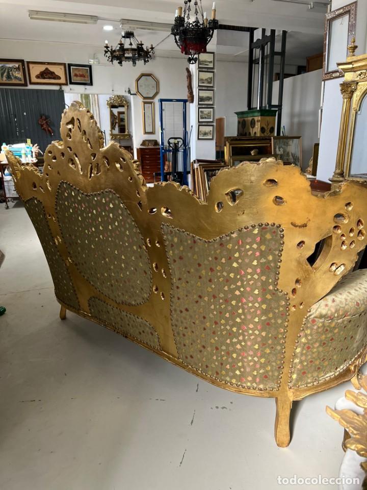 Antig&uuml;edades: Gran tresillo estilo franc&eacute;s - Foto 6