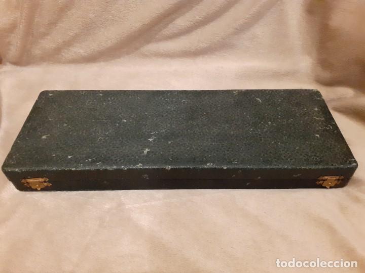 Antig&uuml;edades: Antigua Pala de Servir en su Estuche Original - Foto 14