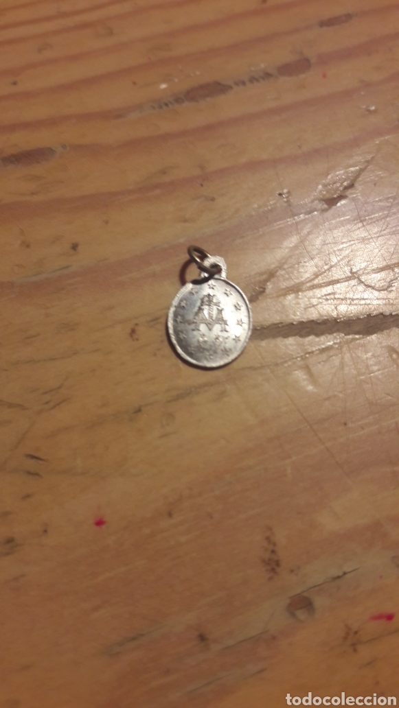 Antig&uuml;edades: Peque&ntilde;a medalla religiosa - Foto 2
