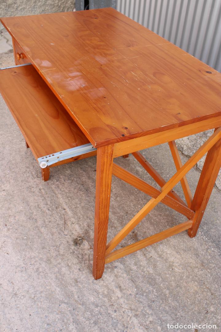 Antig&uuml;edades: mesa escritorio vintage - Foto 3