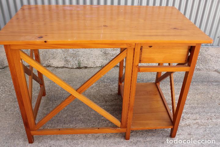 Antig&uuml;edades: mesa escritorio vintage - Foto 6