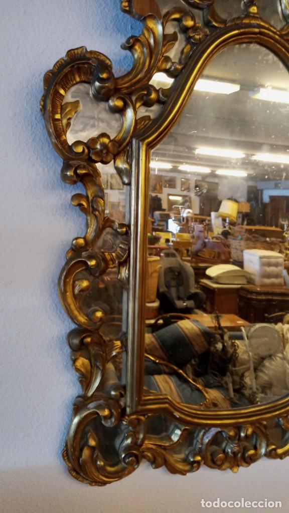 Antig&uuml;edades: Espejo tipo cornucopia antiguo - Foto 2