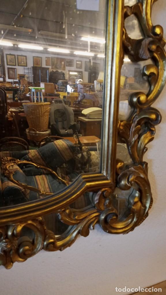 Antig&uuml;edades: Espejo tipo cornucopia antiguo - Foto 4