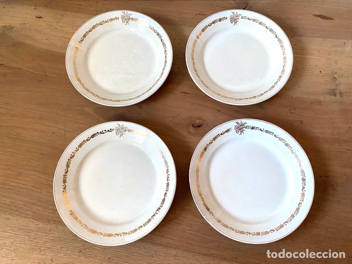Antig&uuml;edades: Lote de platos antiguos - Foto 2