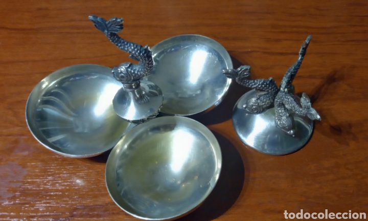 Antig&uuml;edades: Bandeja de aperitivos. Viners silver - Foto 2