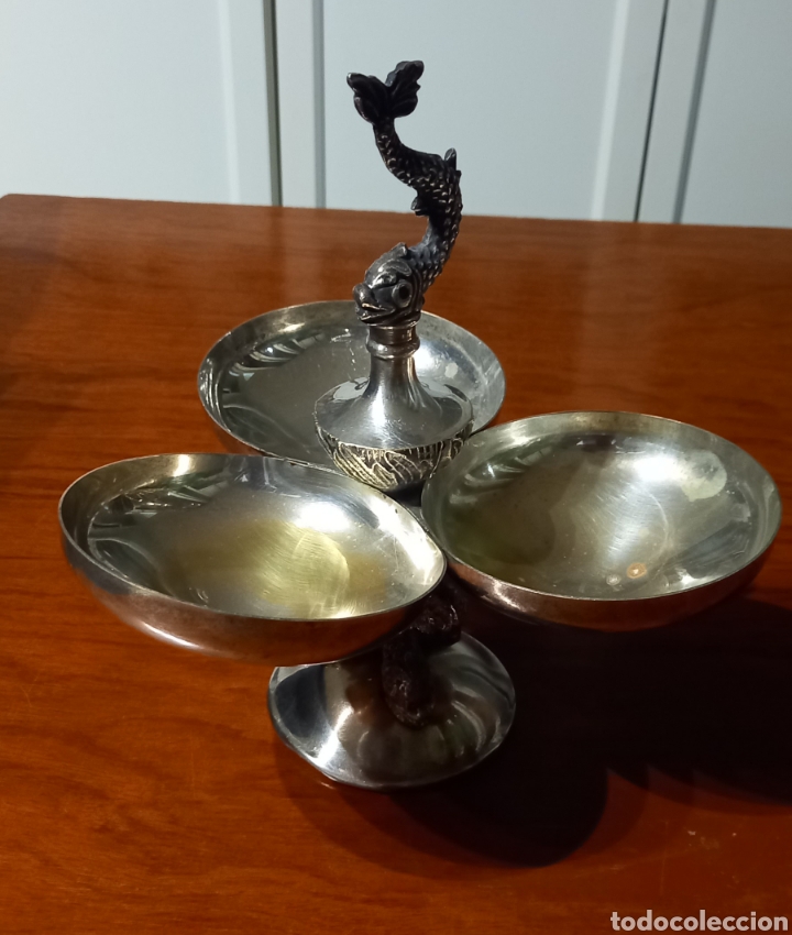 Antig&uuml;edades: Bandeja de aperitivos. Viners silver - Foto 1